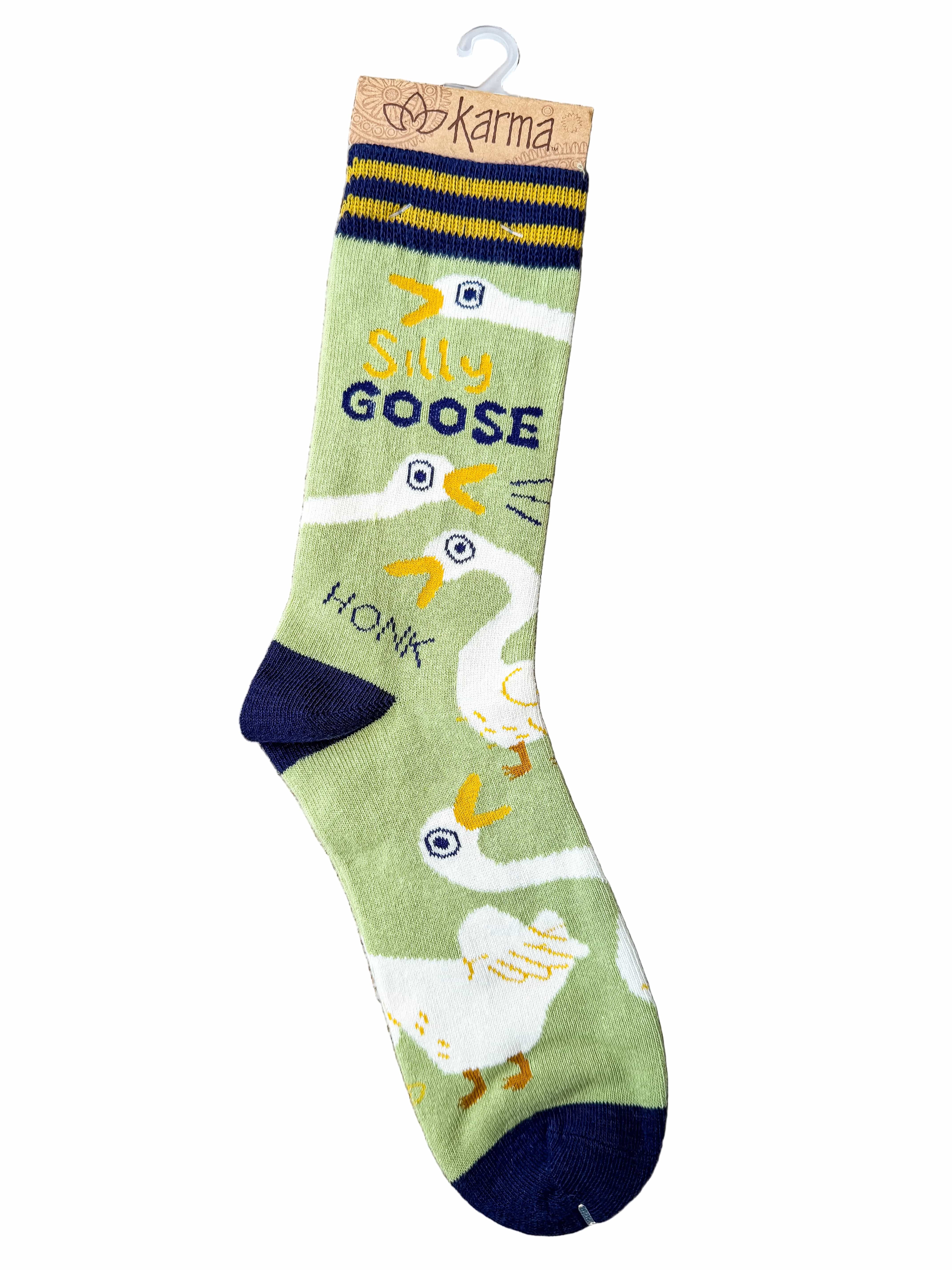 Karma Socks Silly Goose Crew Socks