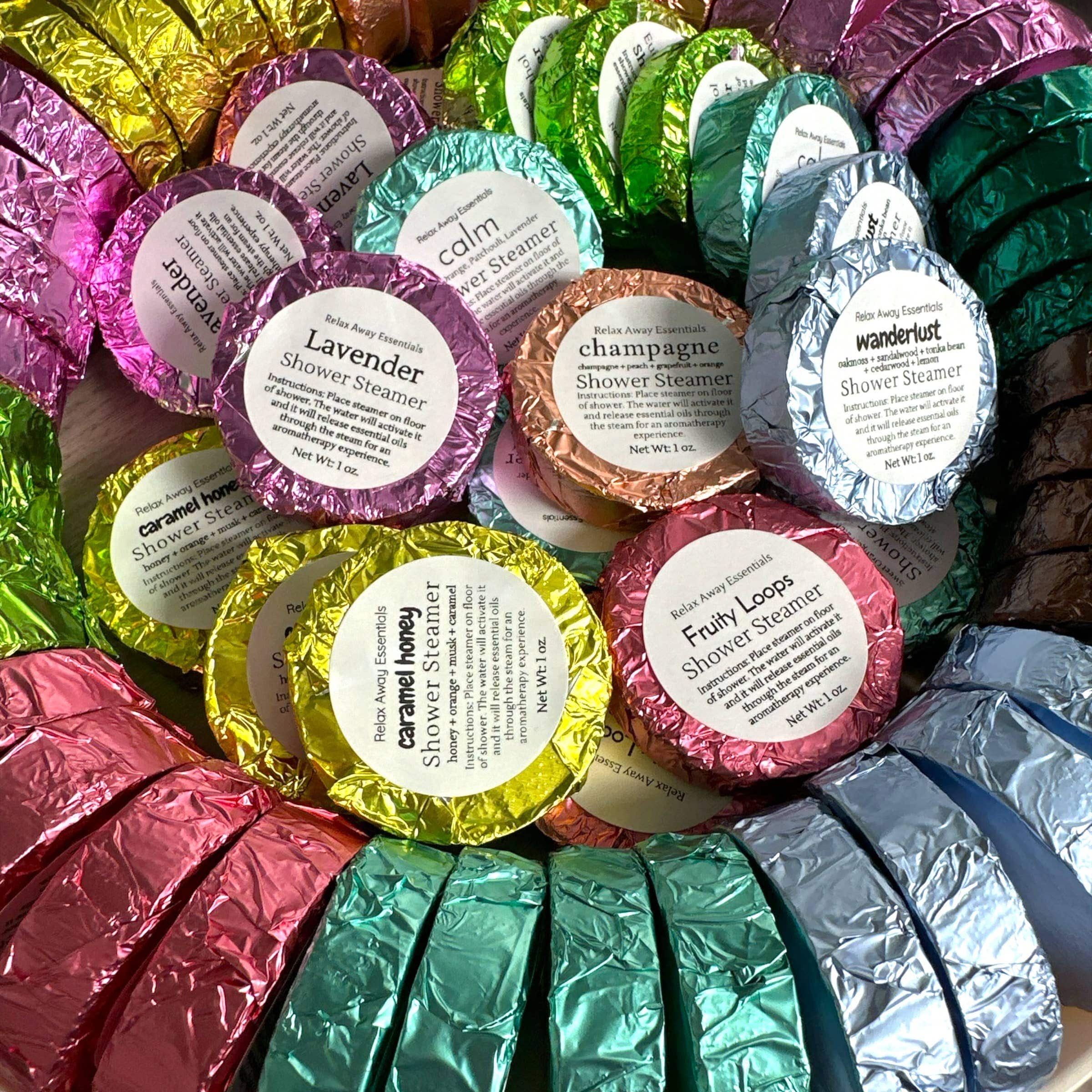Single Shower Steamer - Aromatherapy - Wholesale Spa Tablets: Lemongrass eucalyptus