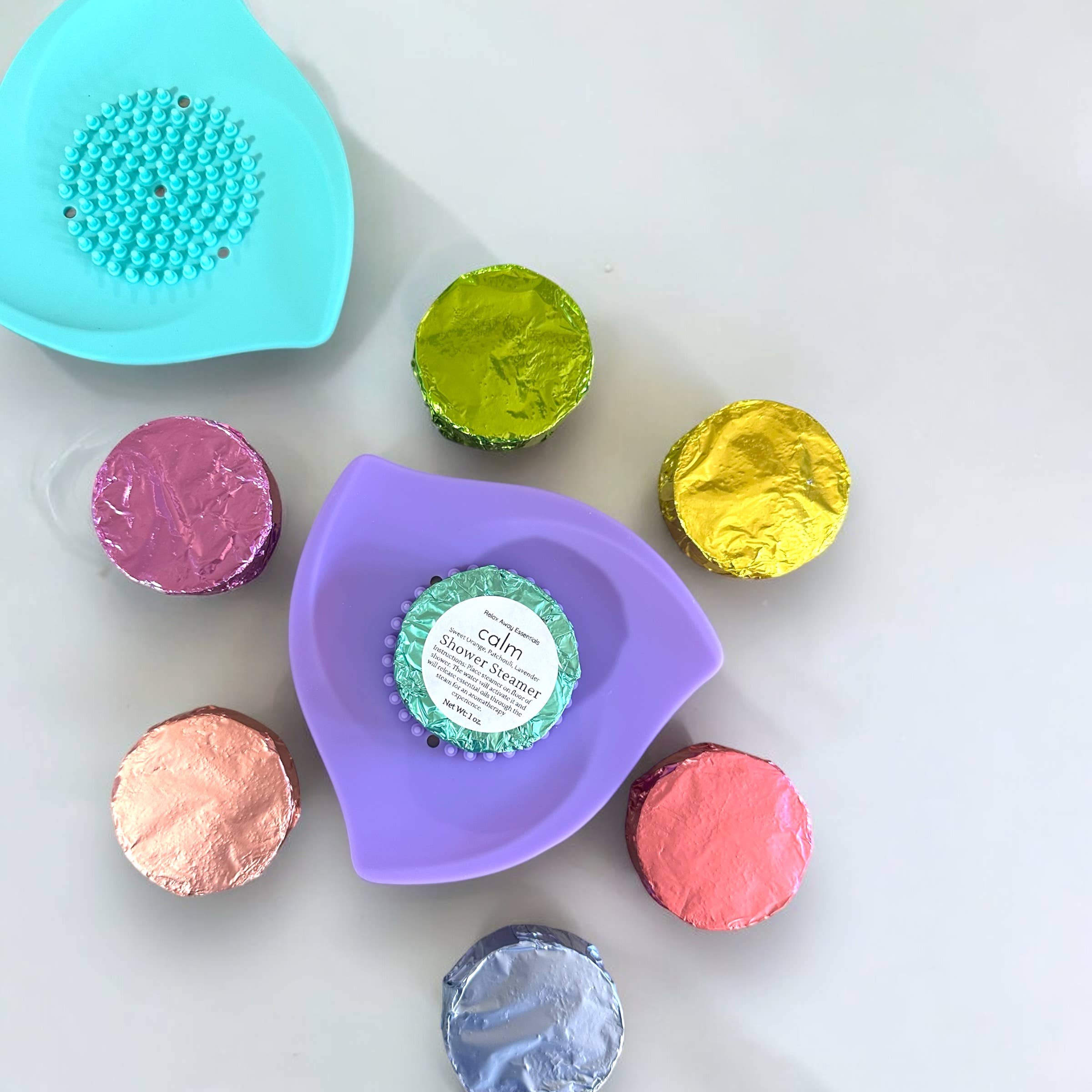 Single Shower Steamer - Aromatherapy - Wholesale Spa Tablets: Lemongrass eucalyptus
