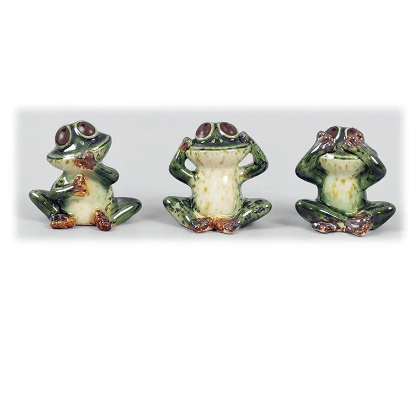 Wills Seasonal Decor Sitting Mini Frog