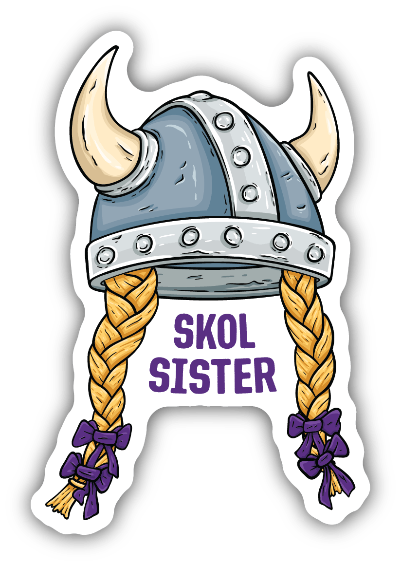 SKOL Sisters Helmet Sticker
