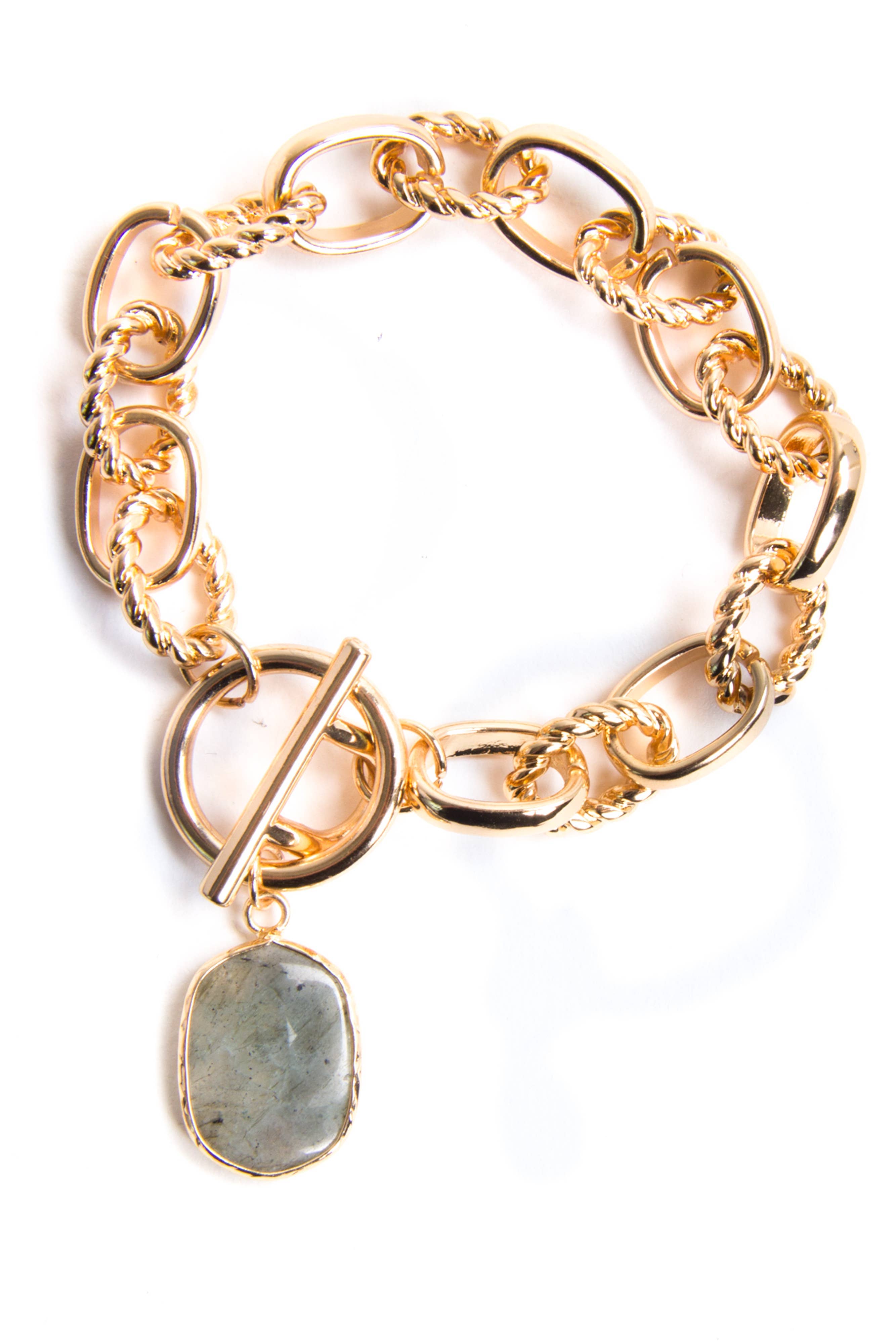 Skylar Gold Link Bracelet