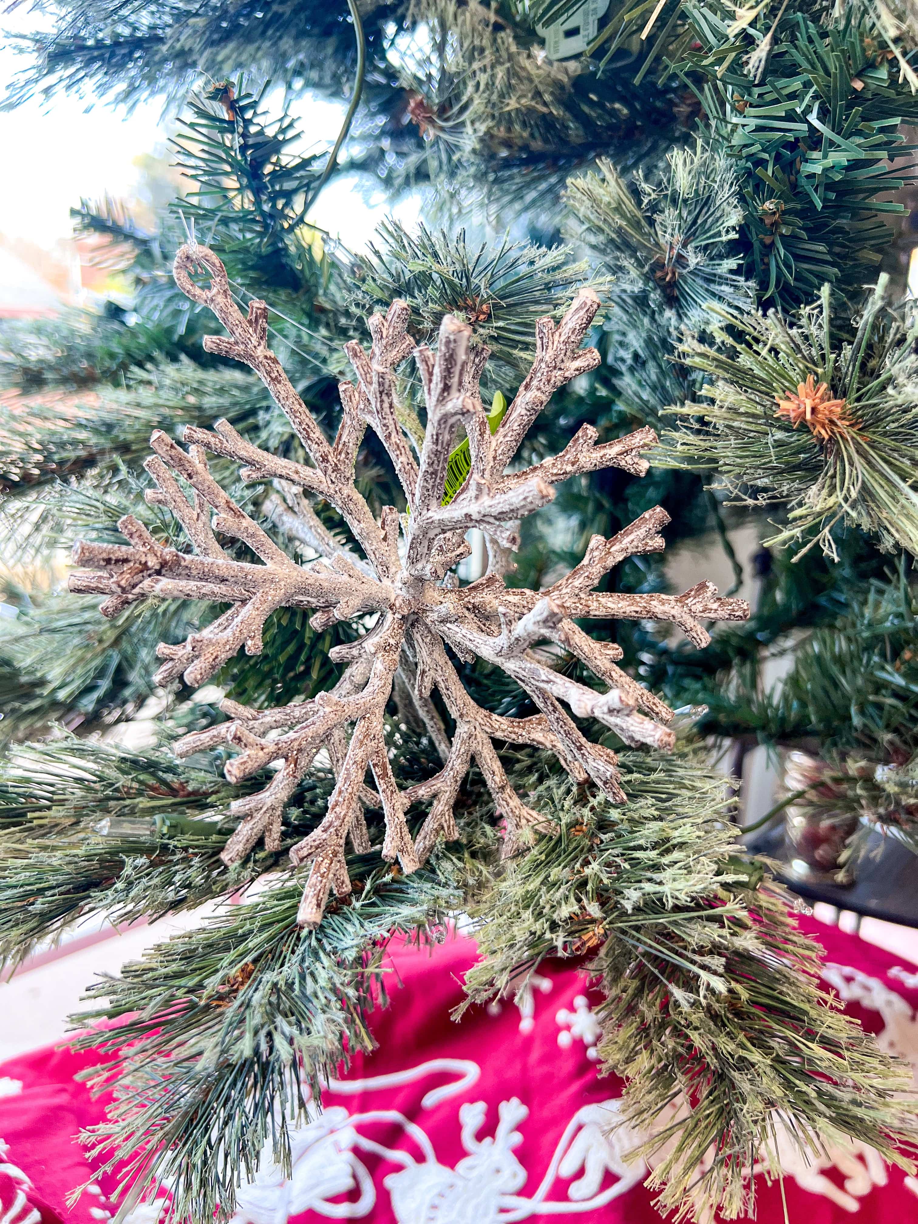 Wills Seasonal Decor Snowflake Ornament