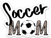 Soccer Mom Vinyl Sticker