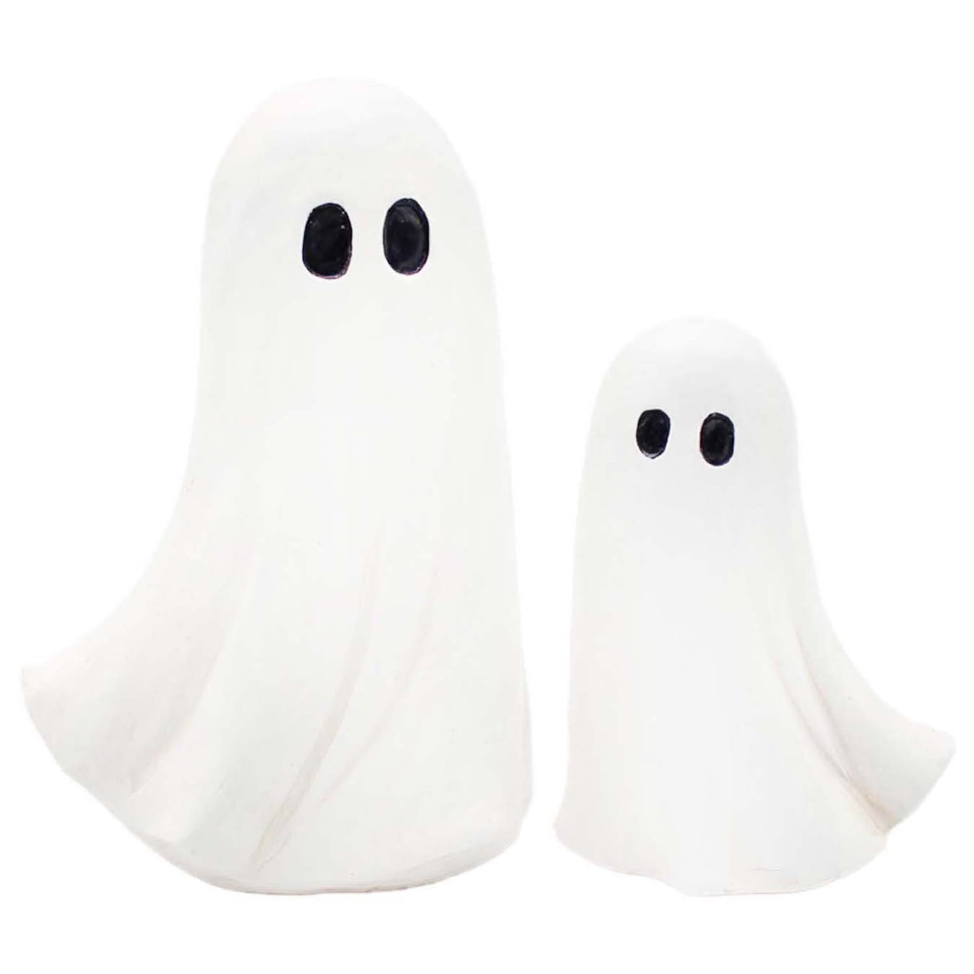 WT Collection Seasonal Decor Spooky Resin Ghosts