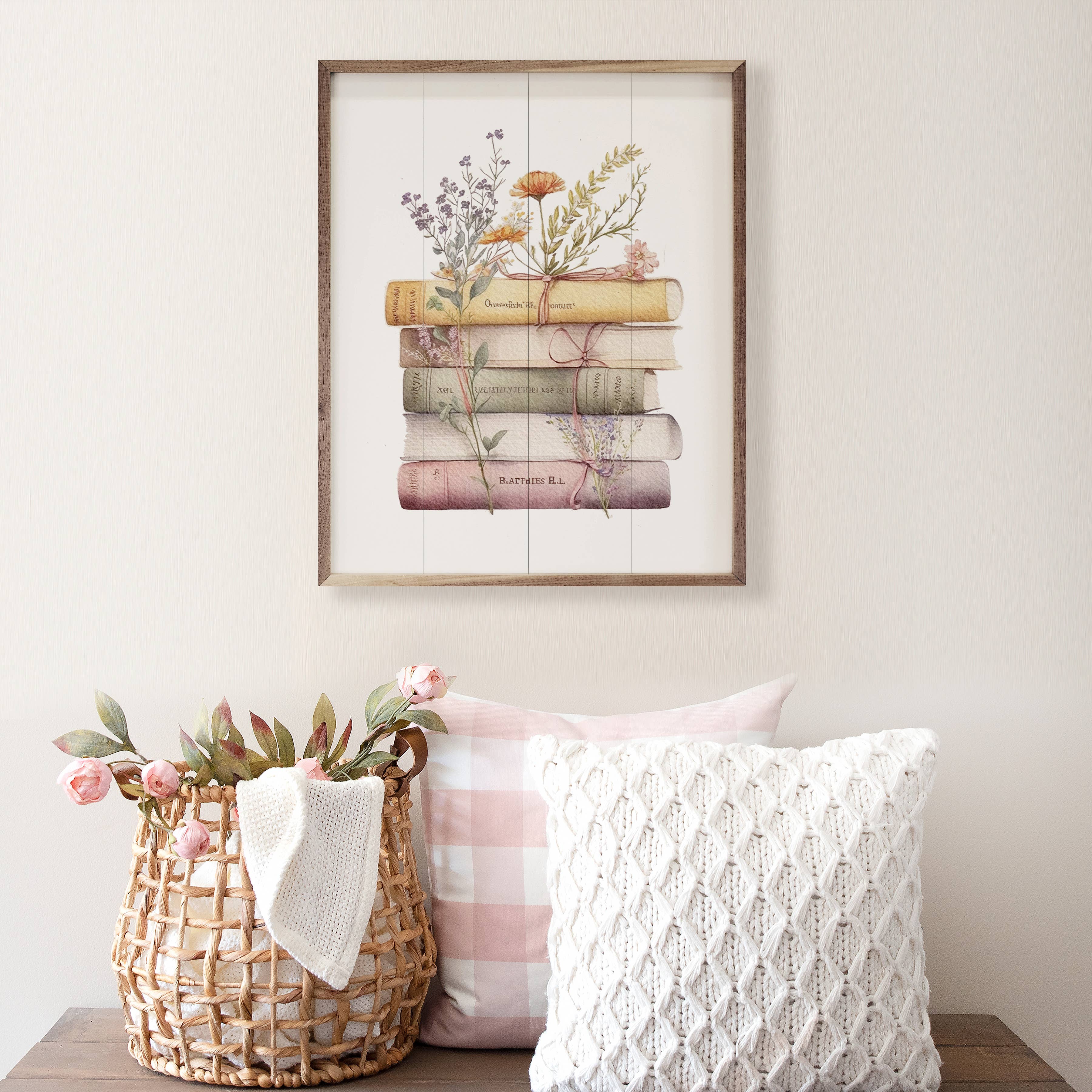 Spring Garden Books Floral Print