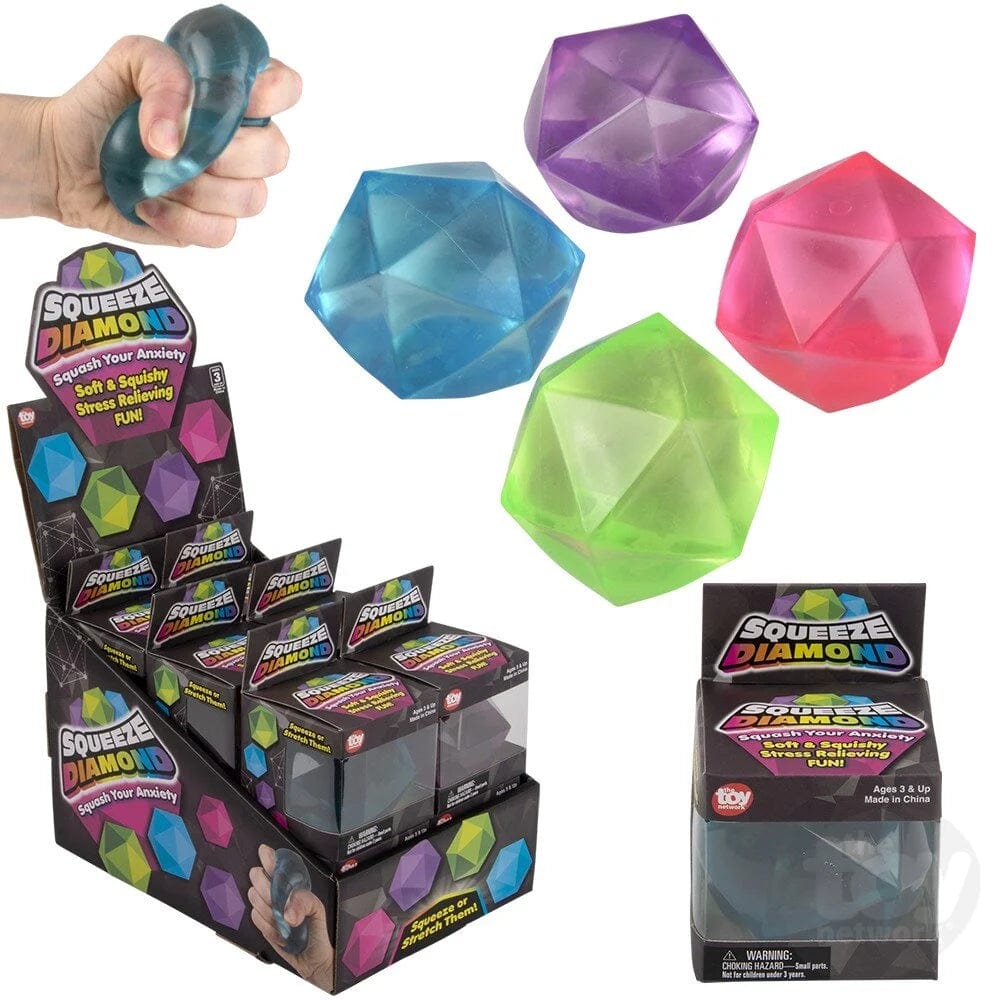 Toy Network fidget Squeeze Diamond