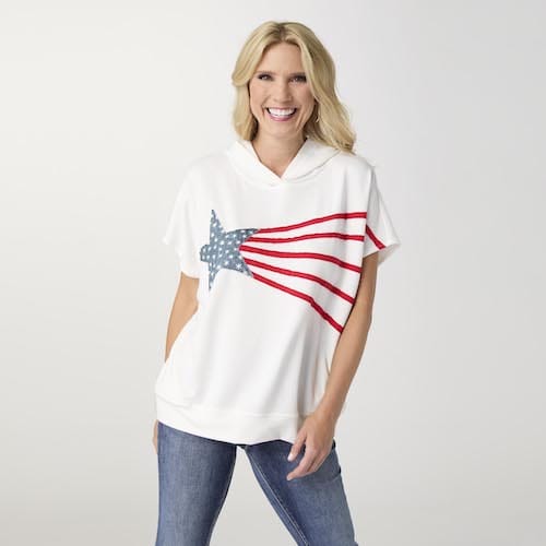 CoCo Carmen Star Blast America Hooded Top