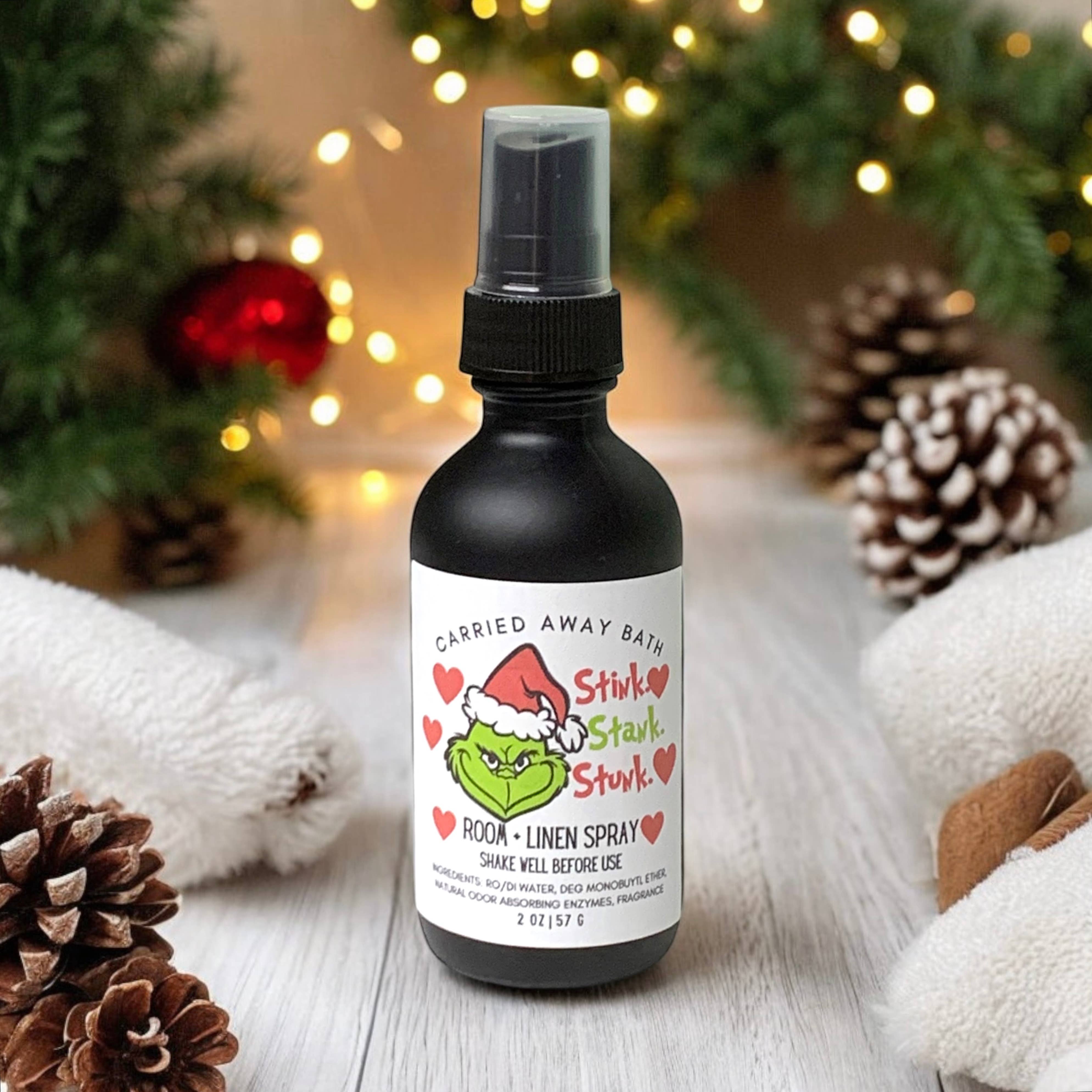 Carried Away Bath Room Spray Stink Stank Stunk Room + Linen Spray