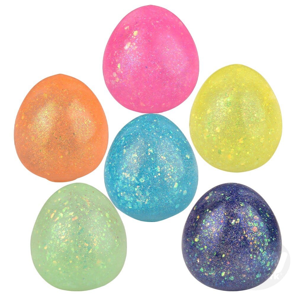 Toy Network Game Sugar Glitter Egg Stress Ball