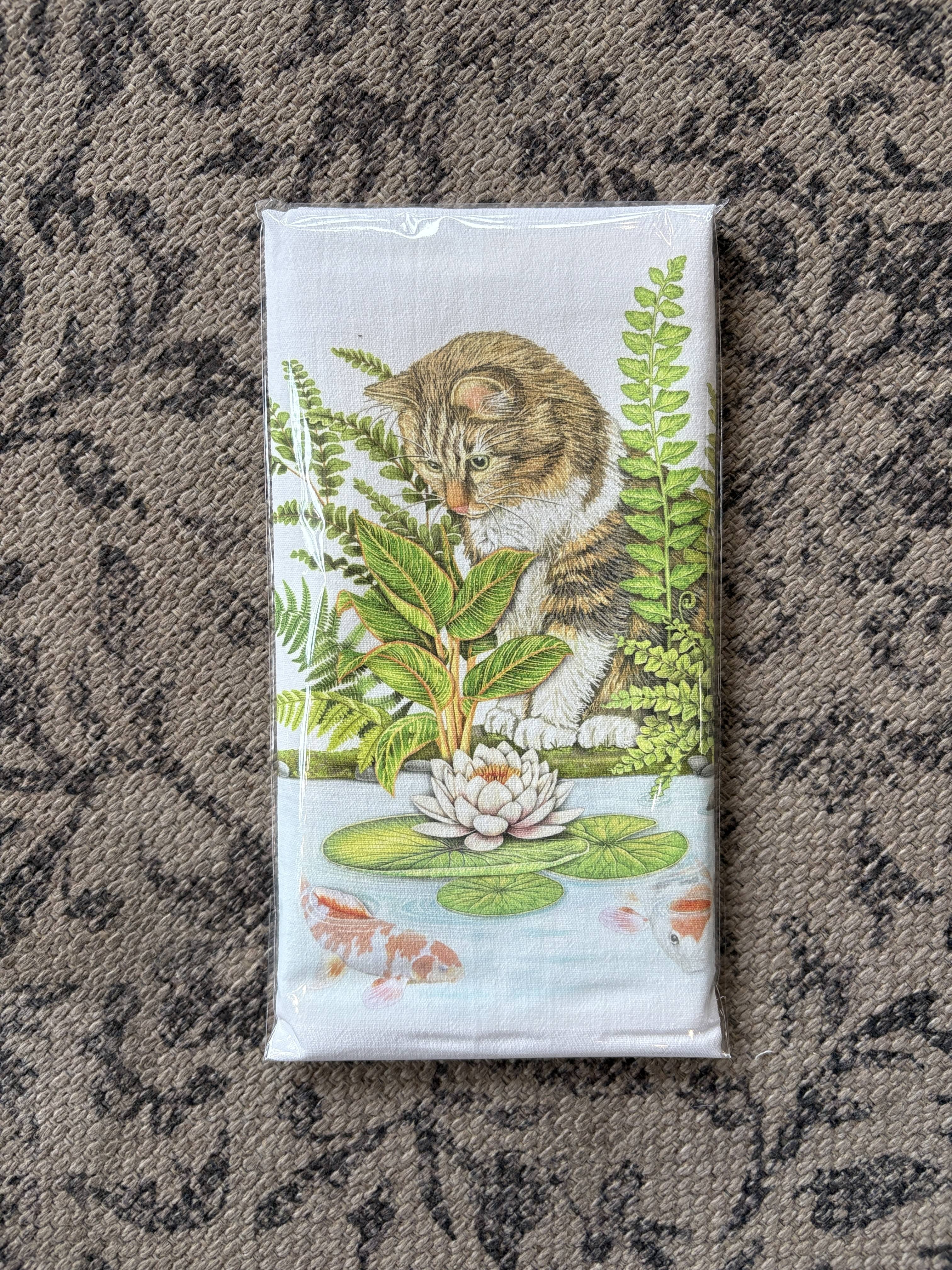 Mary Lake Thompson, LTD Towel Summer Cats Tea Towel