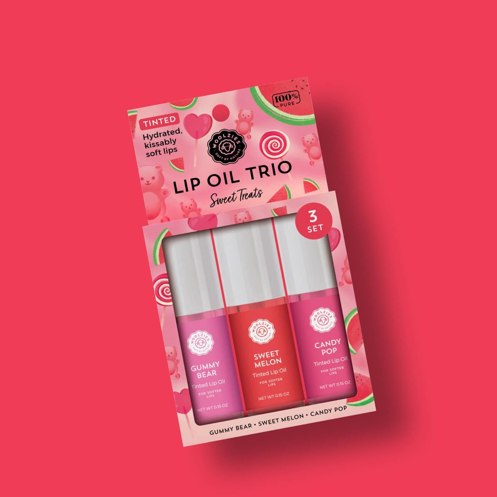 Woolzies Lip balm Sweet Treats Tinted Lip Oil