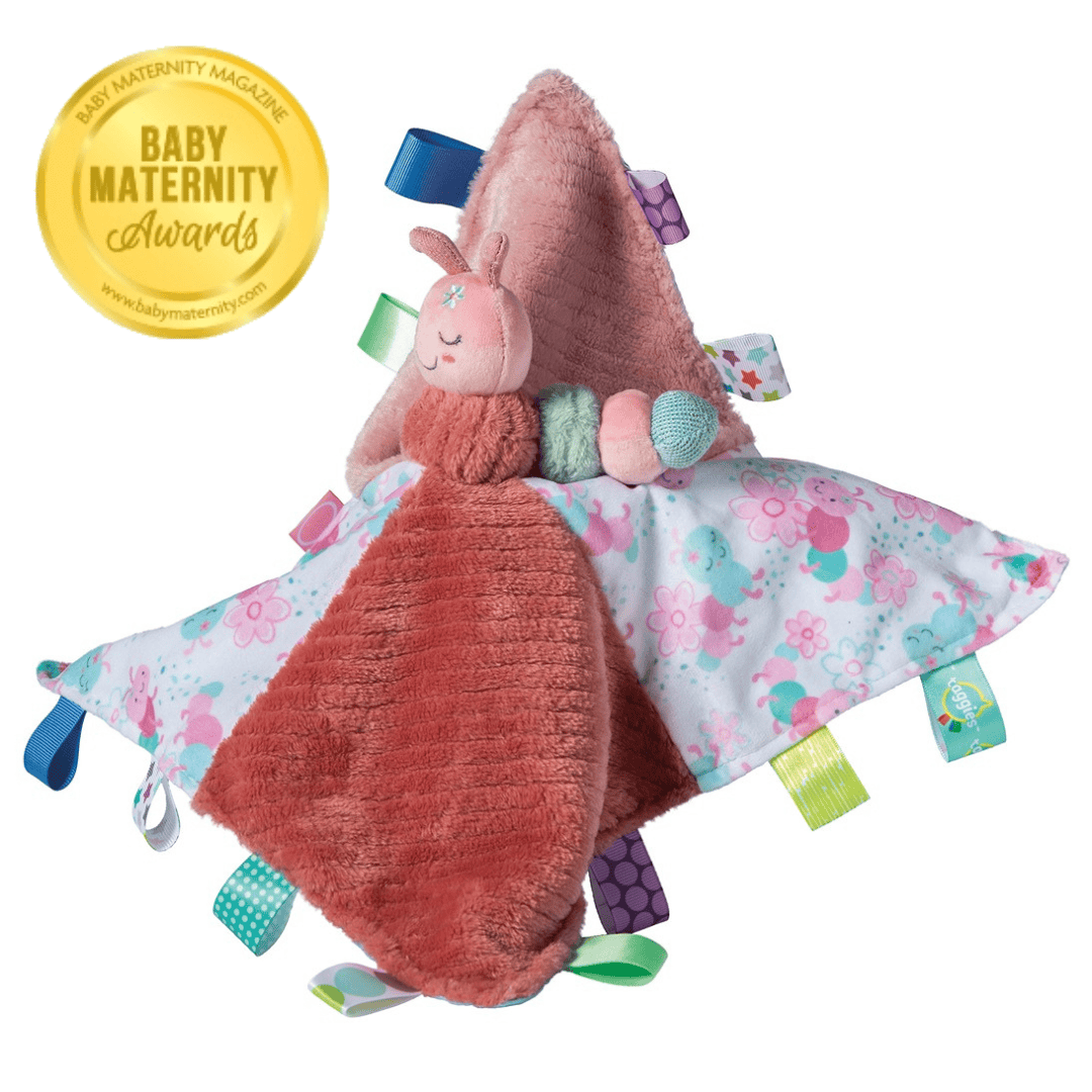 Mary Meyer Stuffed Toy Taggies Camilla Caterpillar Character Blanket