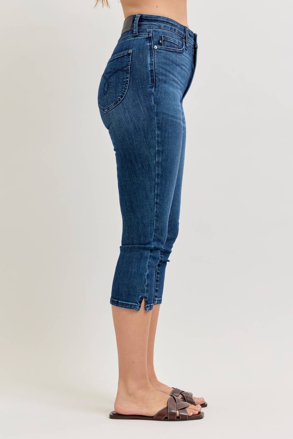 Taylor High Waist Judy Blue Capri