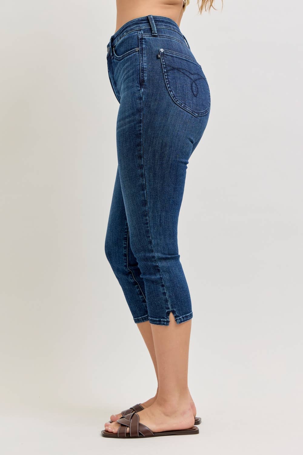 Taylor High Waist Judy Blue Capri