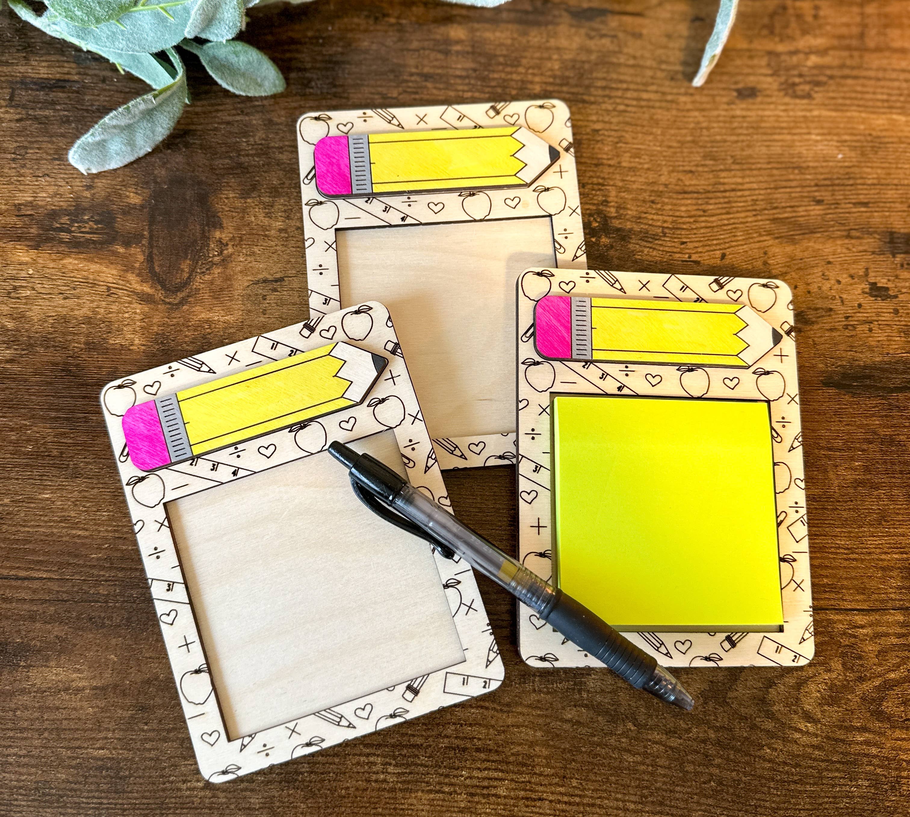 Teacher Post It Note Holder