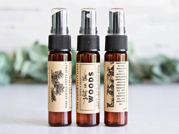 Toilet Spray - Shit in the Woods (Pine) – Humble Roots Boutique