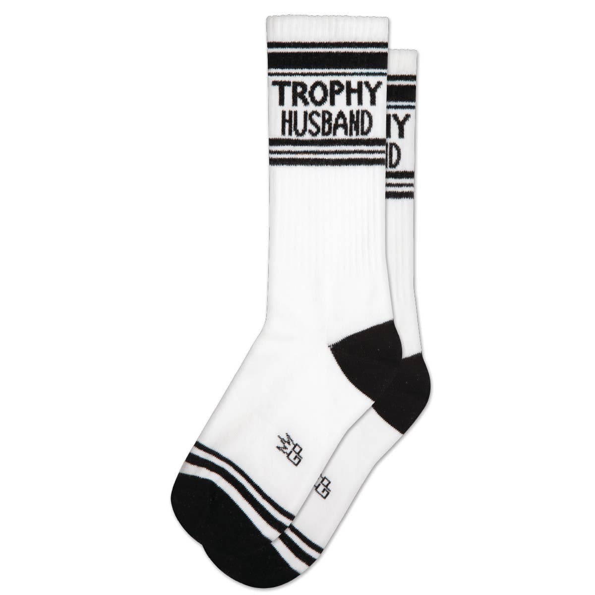 Gumball Poodle Socks Trophy Husband Gym Crew Socks