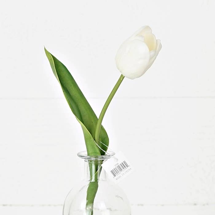 Tulip Bud Real Touch Single Stem