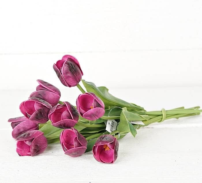 Impressive Enterprises, Inc. Tulip Bud Real Touch Single Stem