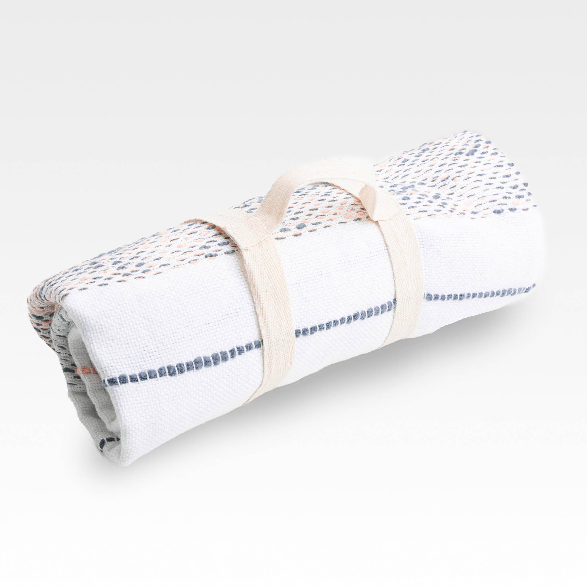 Tylanne Sage Indoor/Outdoor Recycled Woven Throw Blanket