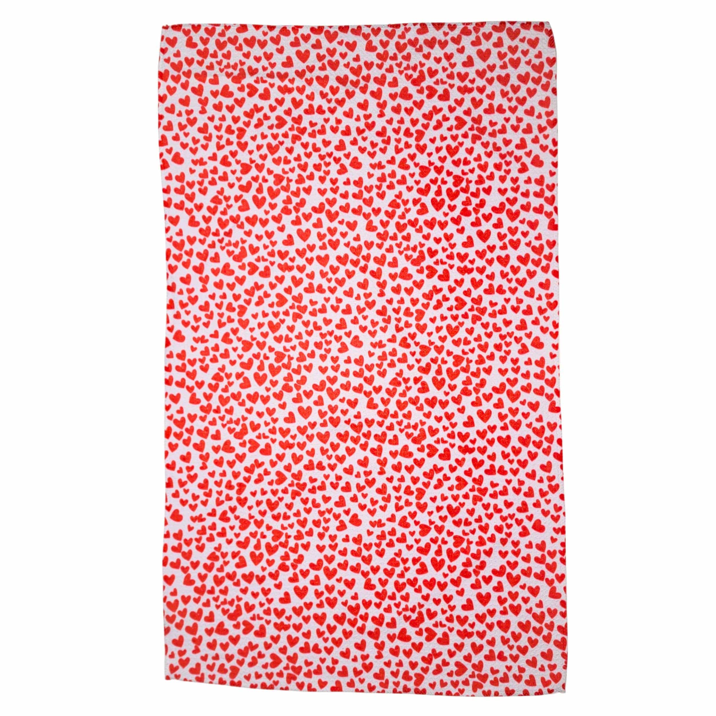 Driftless Studios Valentine's Day XOXO Hearts Waffle Towels - Home Decor