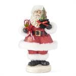 MJJ #8 Seasonal Decor Vintage Santa w/Red Glittered Coat