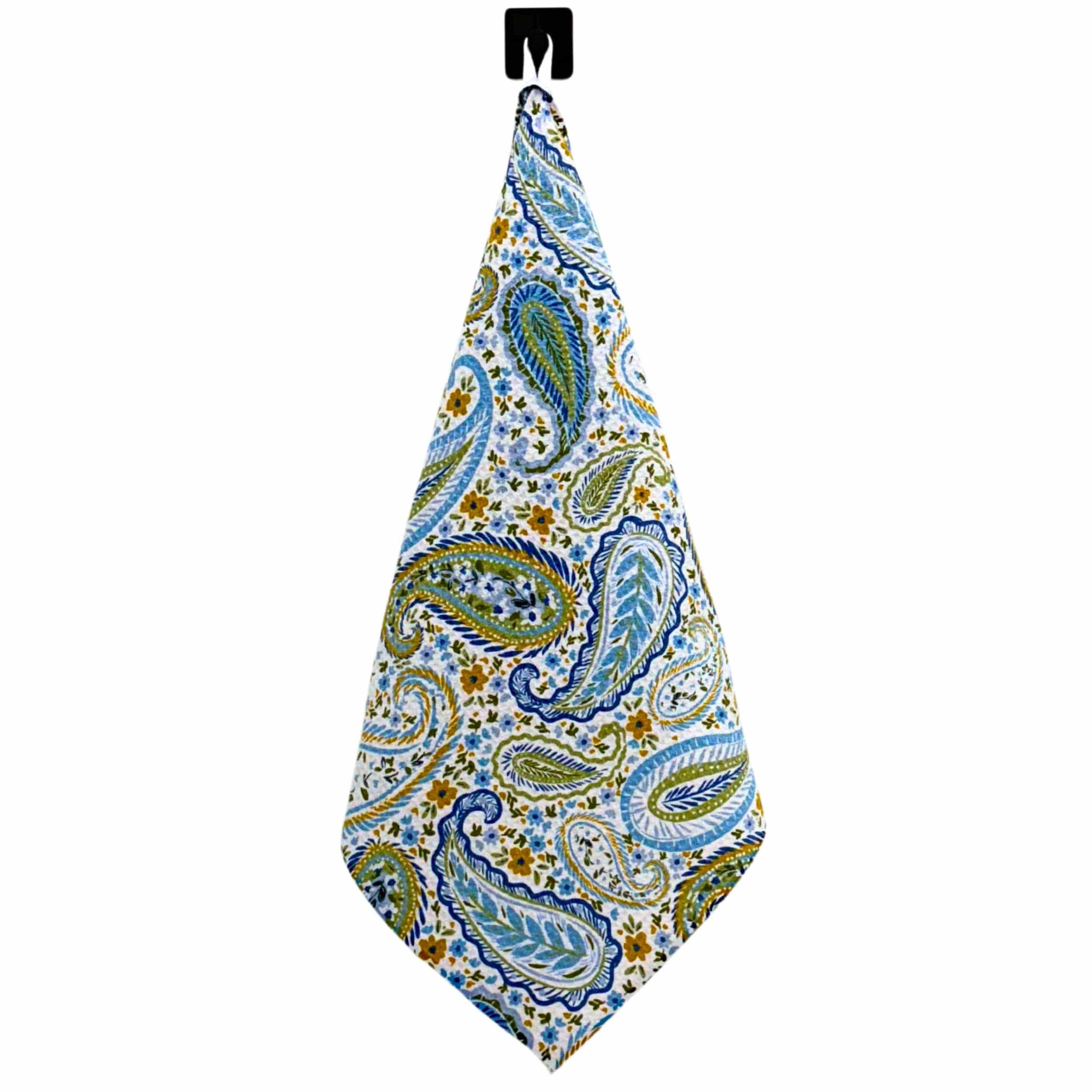 Driftless Studios Western Turquoise Bandana Waffle Weave Towels - Home Decor