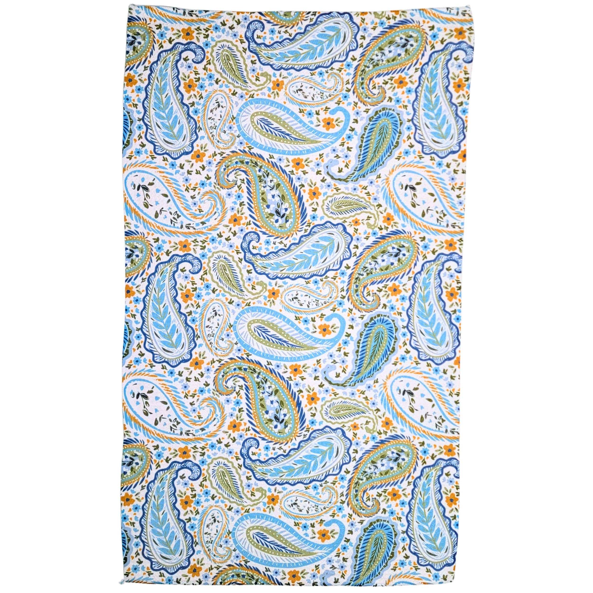 Driftless Studios Western Turquoise Bandana Waffle Weave Towels - Home Decor