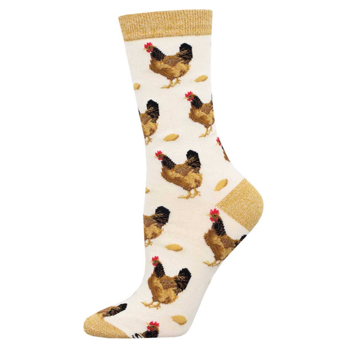 Socksmith Design Socks Which Came First Chicken or Egg Women’s Socks