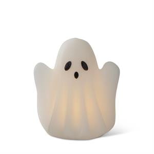 K&K Seasonal Decor White Wax LED Ghost w/Timer