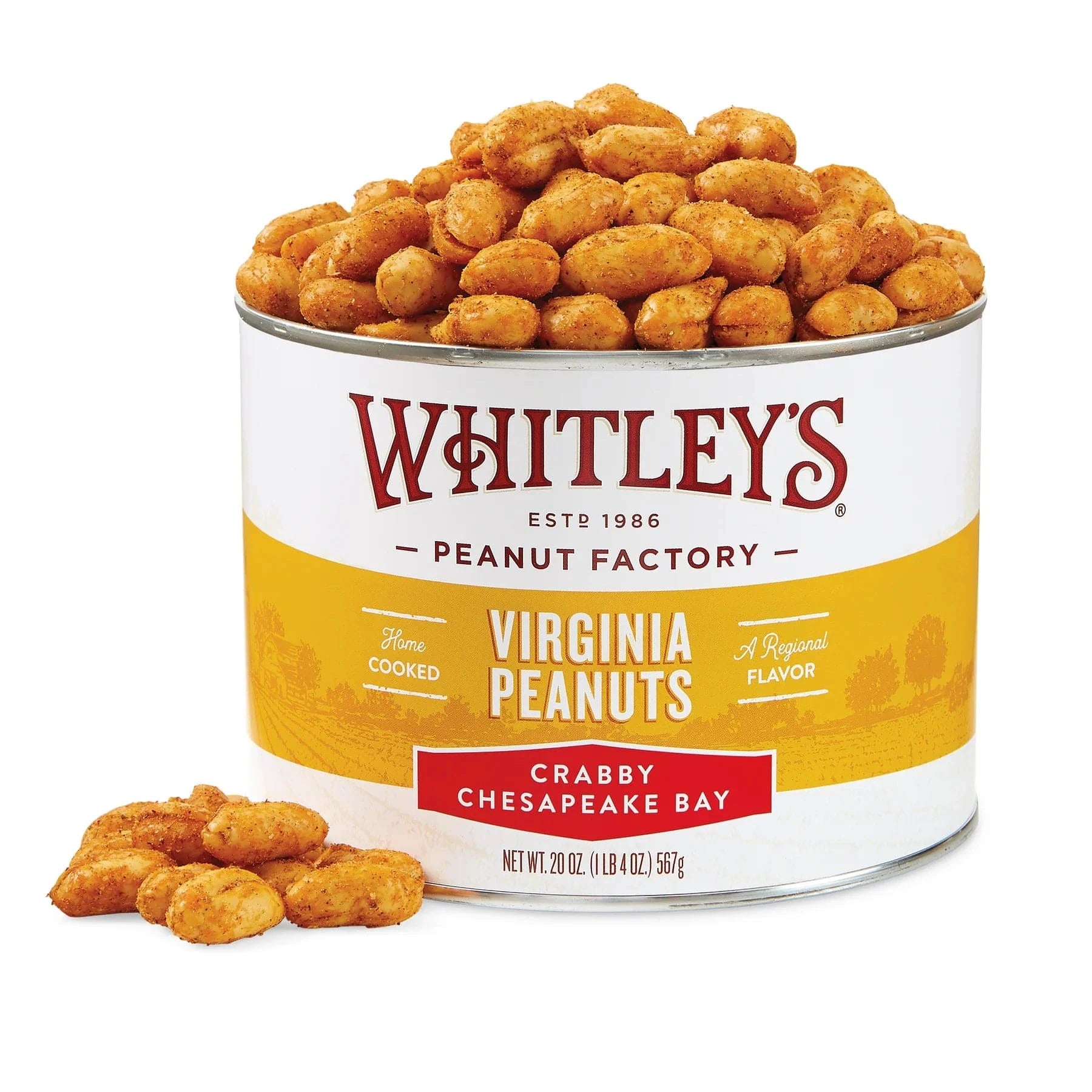 Whitley's Crabby Chesapeake Bay Peanuts