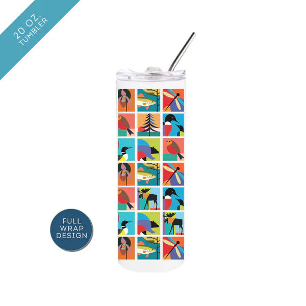 Wildlife Icons Insulated Tumbler