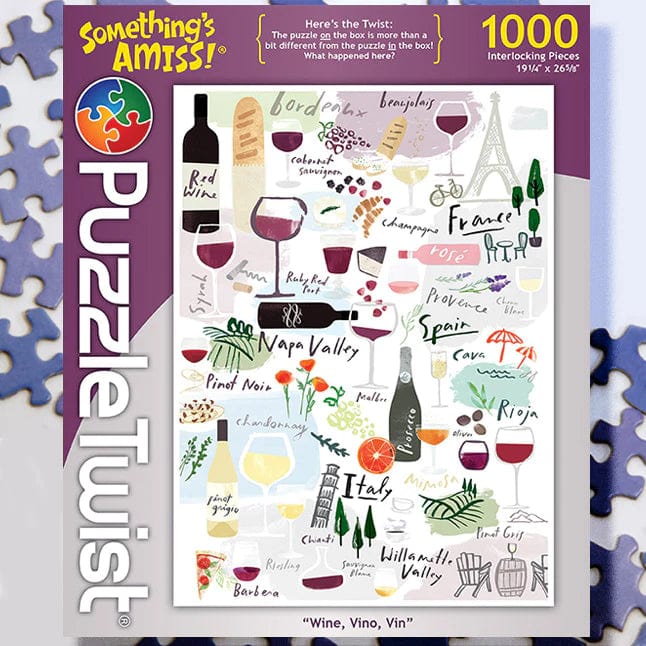 Wine, Vino, Vin Puzzle