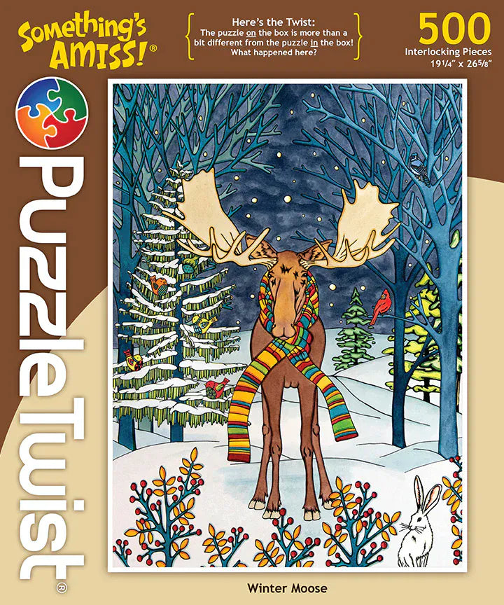 Maynards, LLC Puzzles Winter Moose Puzzle