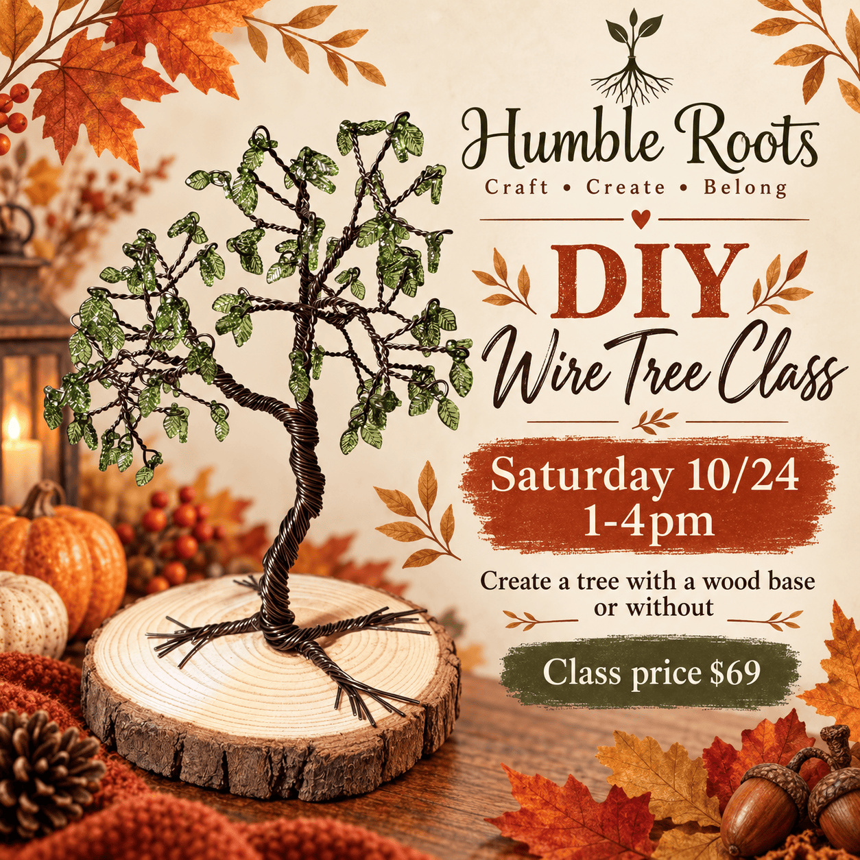 Wire Tree Class | 10/24/26
