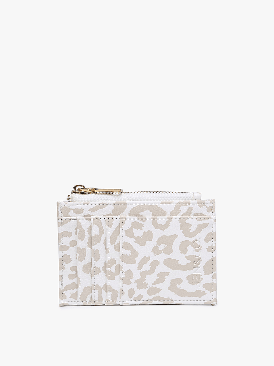 Sia Printed Card Holder Wallet