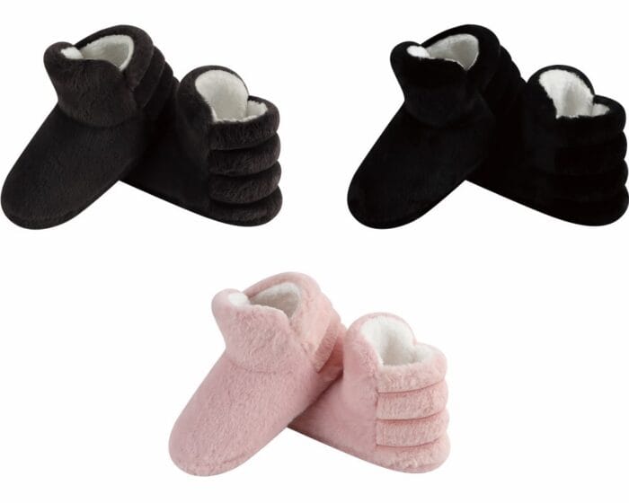 Snoozies Slippers Women's Deluxe Bootie Snoozies Slippers