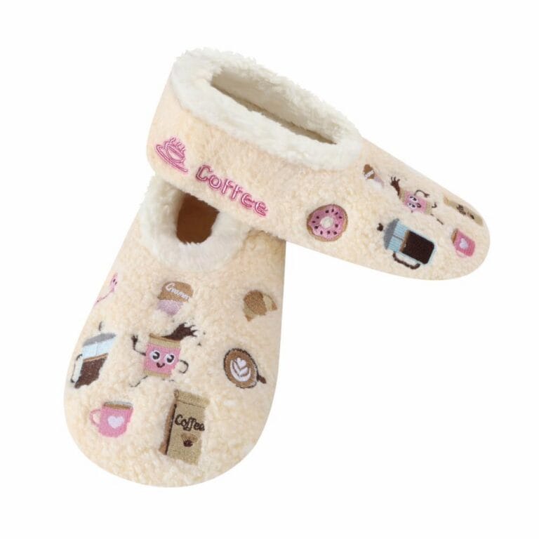 Snoozies Slippers Women's Mini Coffee Slippers