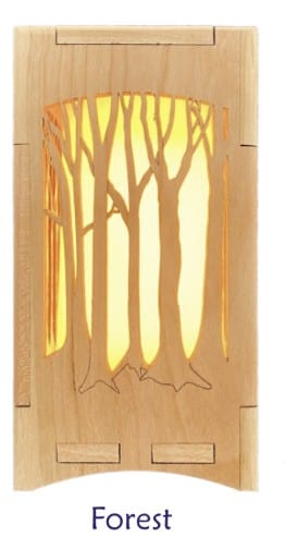 Wood Carved Lantern