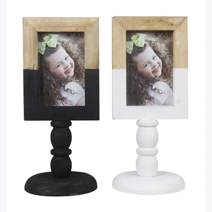Wood Pedestal Frame 4