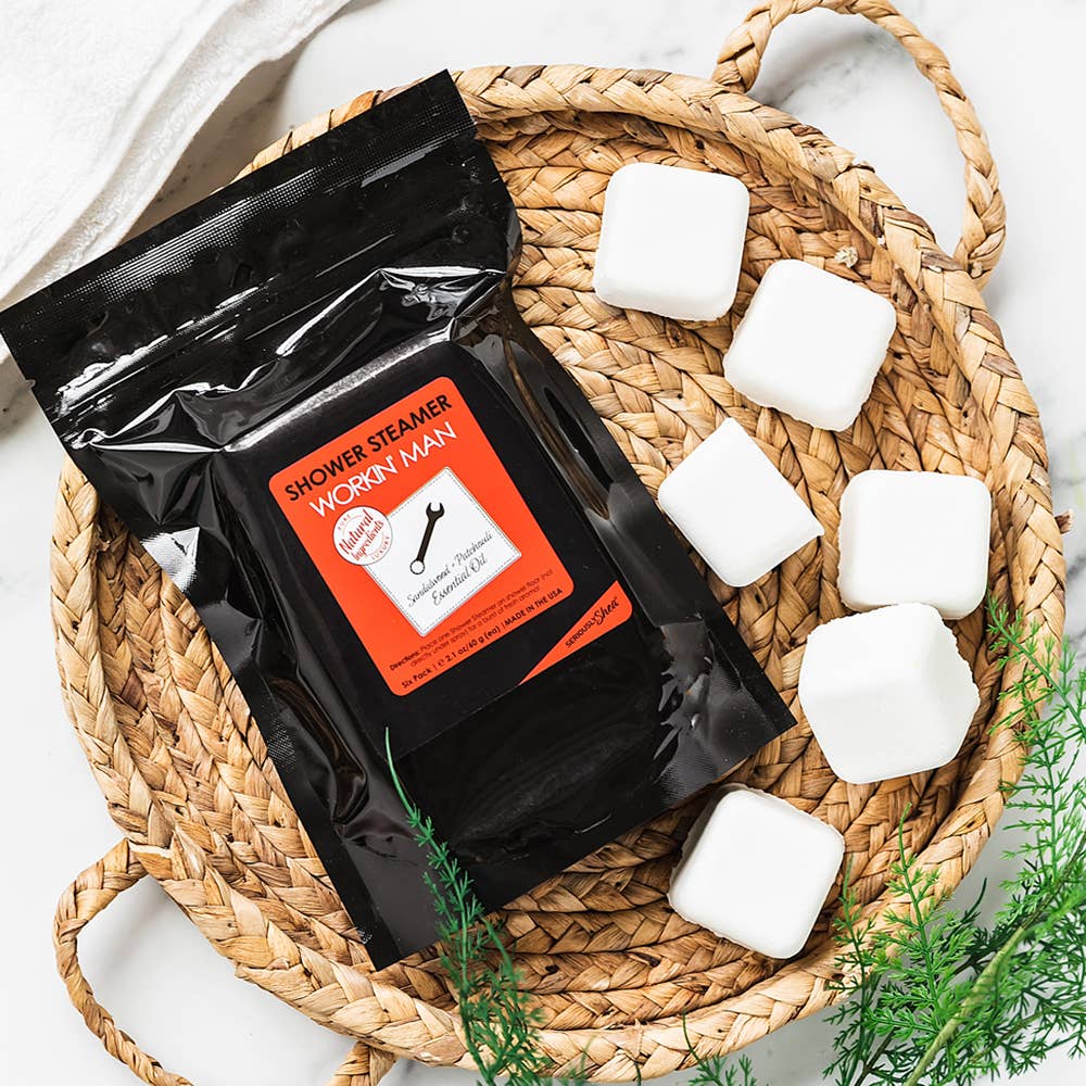 Seriously Shea shower steamer Workin' Man Men's Shower Steamer