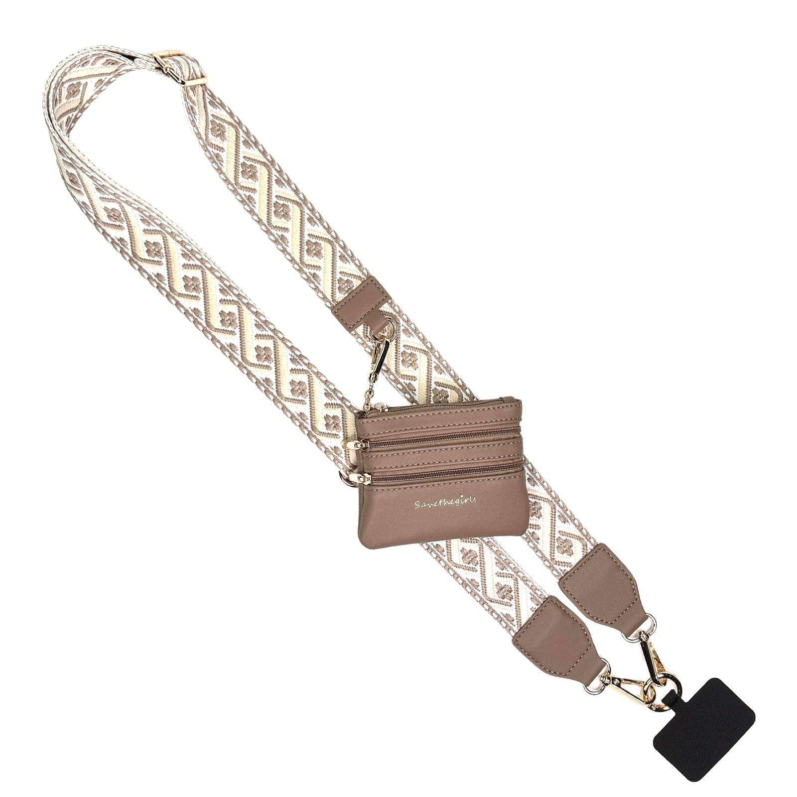 XOXO Clip & Go Strap w/Zippered Pouch