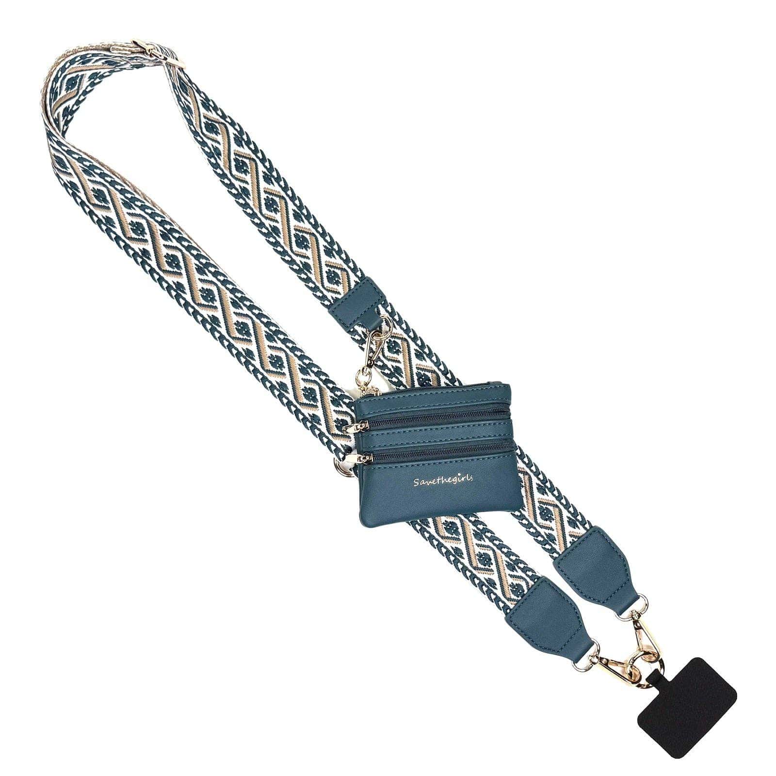 XOXO Clip & Go Strap w/Zippered Pouch