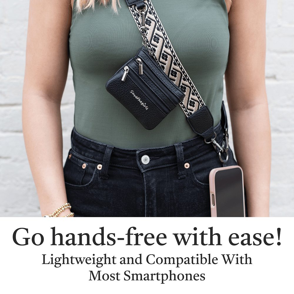 XOXO Clip & Go Strap w/Zippered Pouch