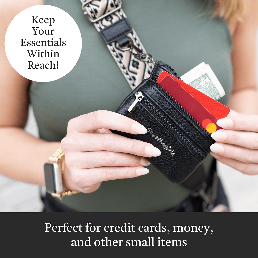 XOXO Clip & Go Strap w/Zippered Pouch