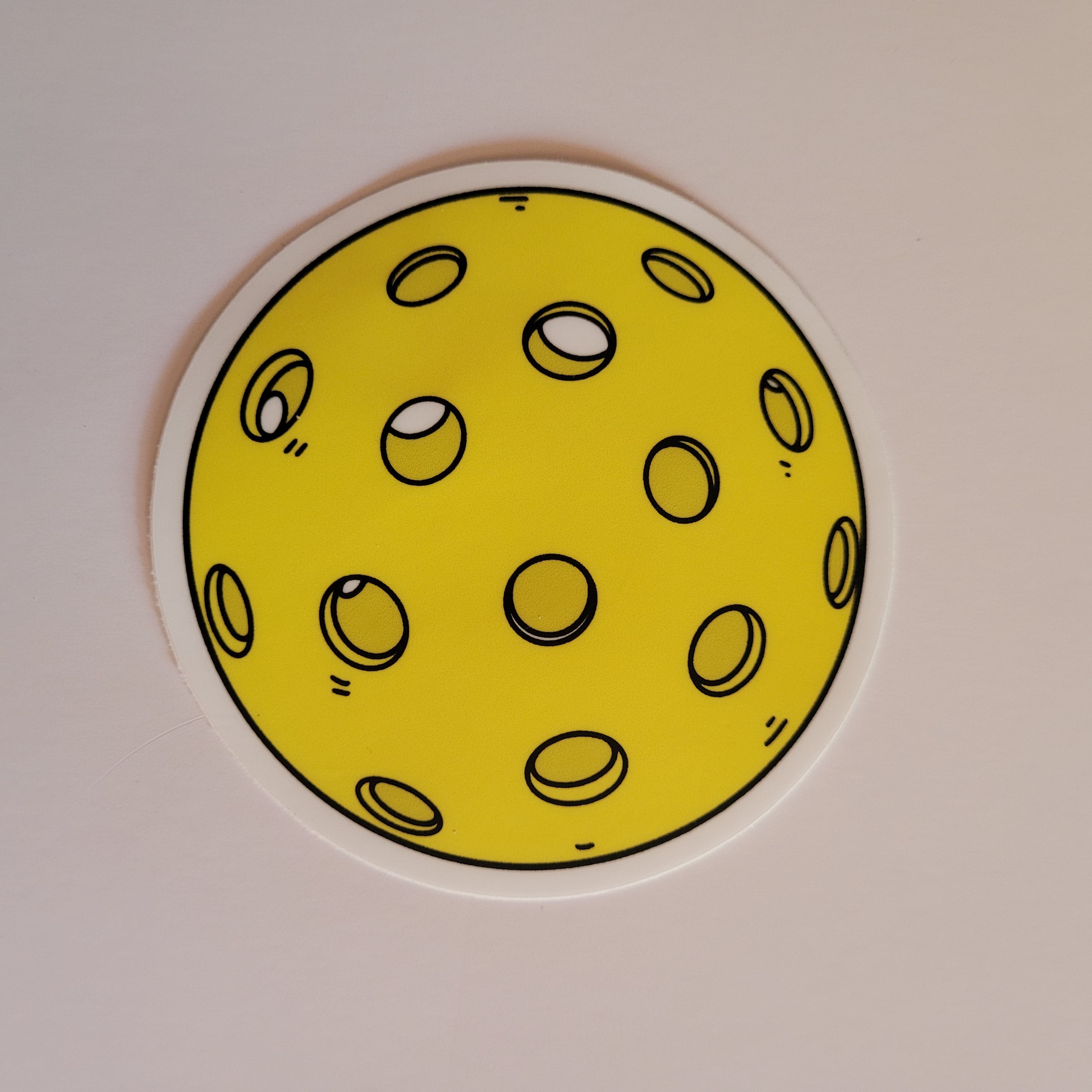 Pickleblall Ball Vinyl Sticker