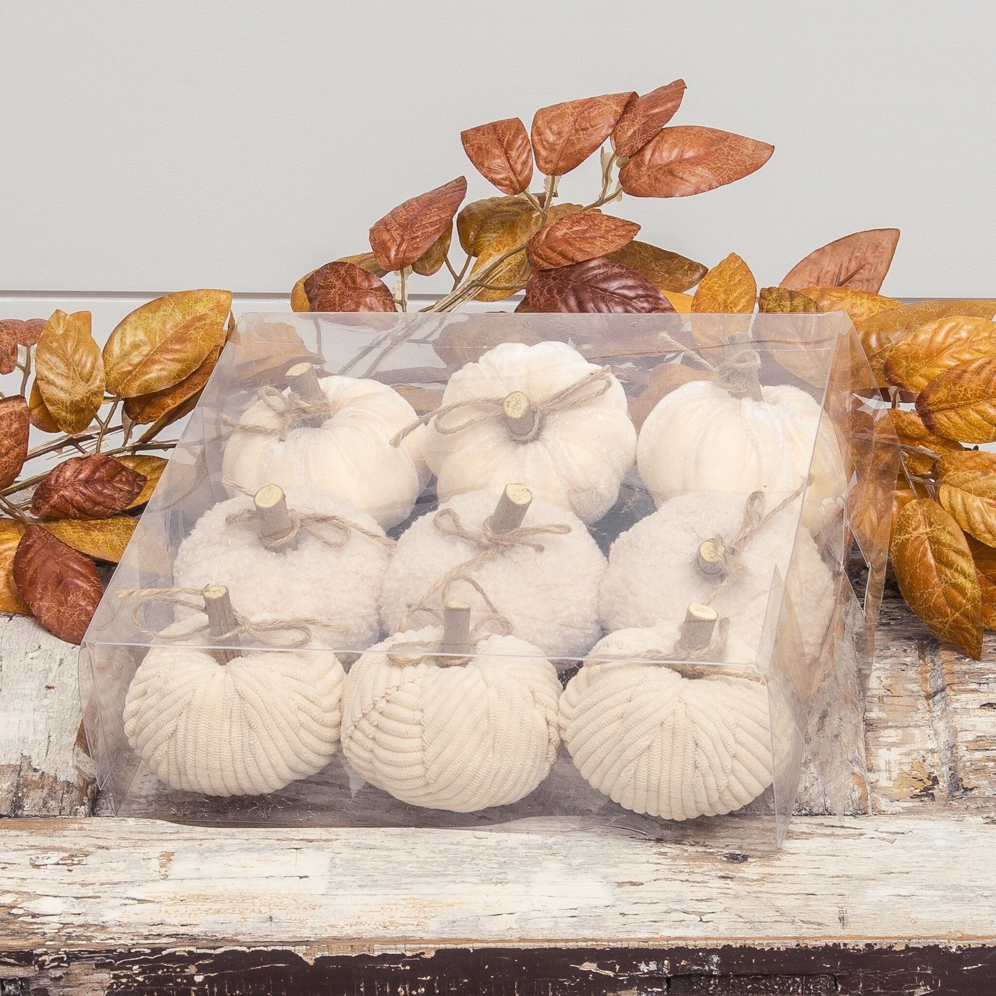 Creamy Soft Fabric Pumpkins