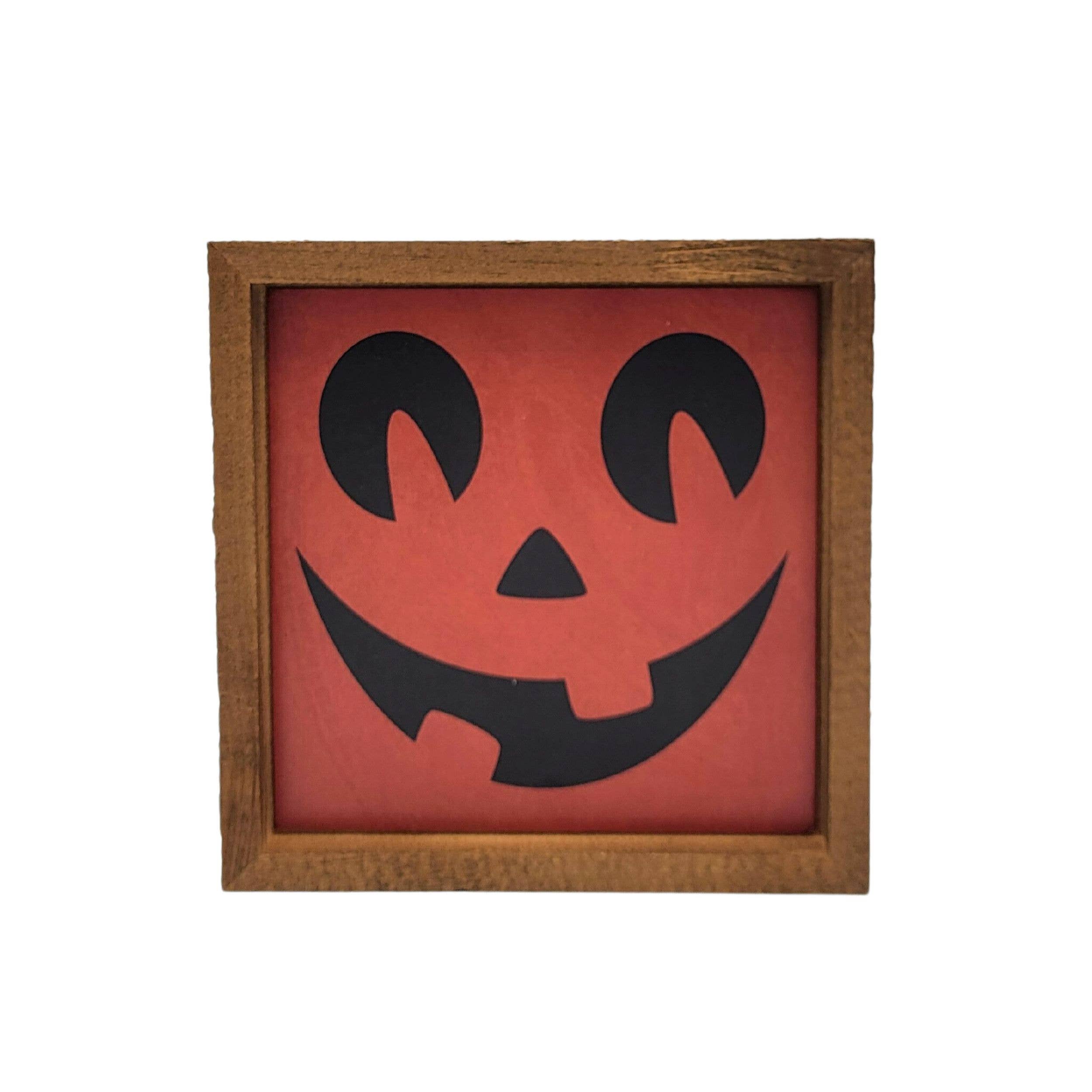 Goofy Jack-O-Lantern - 6x6