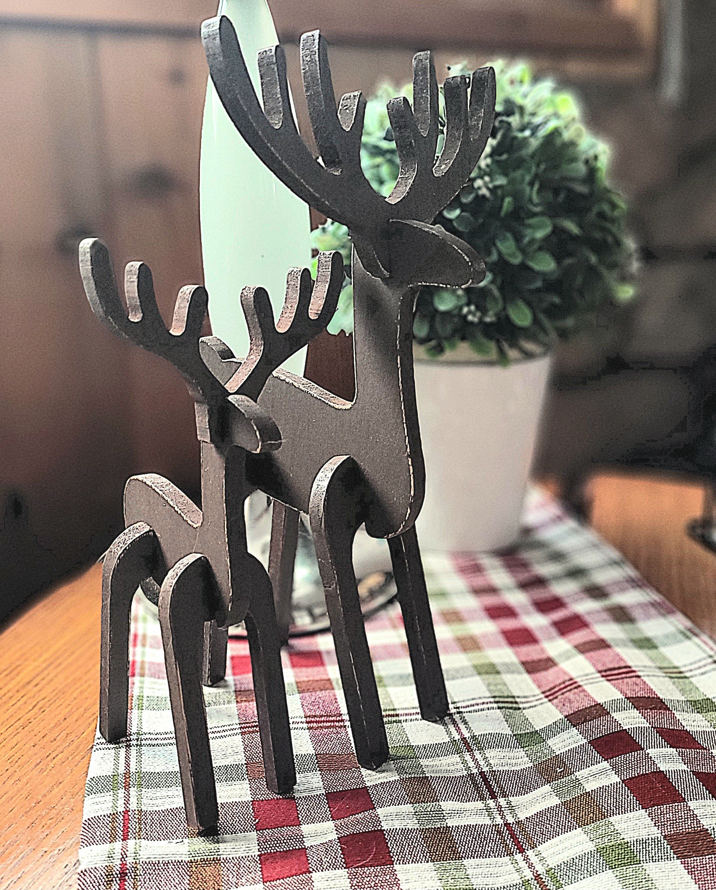 Collapsible Brown Reindeer